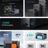 Balkonkraftwerk mit Speicher All in One 2000 Wp / 800 Watt 3,2 kWh Anker Solix 2 Pro