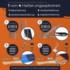 Balkonkraftwerk mit Speicher All in One 1000 Wp / 800 Watt komplett Steckdose