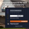 Balkonkraftwerk 1000W Komplettset Solaranlage Steckdose