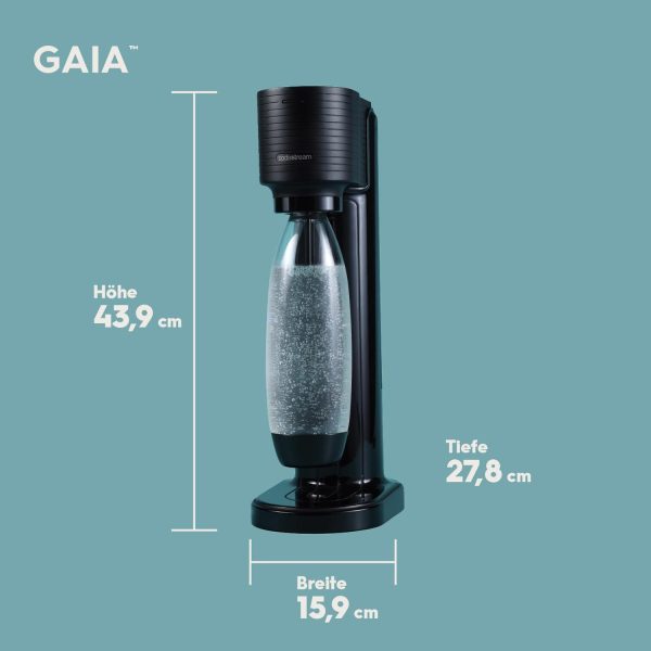 Wassersprudler Gaia Umsteiger ohne CO2 Zylinder