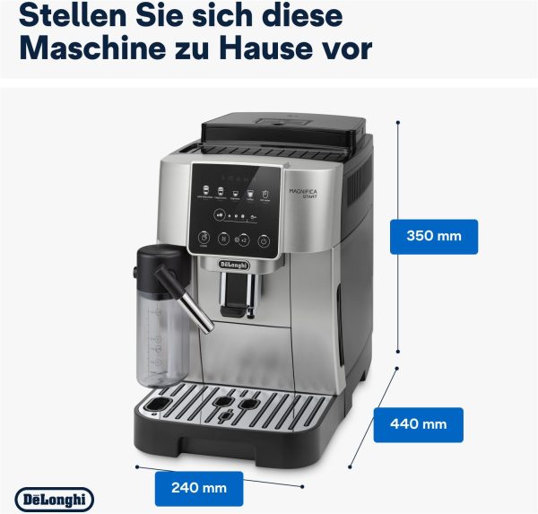 Kaffeevollautomat Magnifica Start Milk ECAM220.80.SB