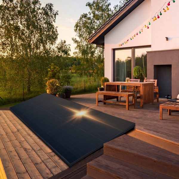 Balkonkraftwerk Solarpanele - Bifacial 598 Watt -