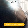 Balkonkraftwerk leistungsstarkes Solaranlage Set mit 2 Modulen Bifazial Full-Black