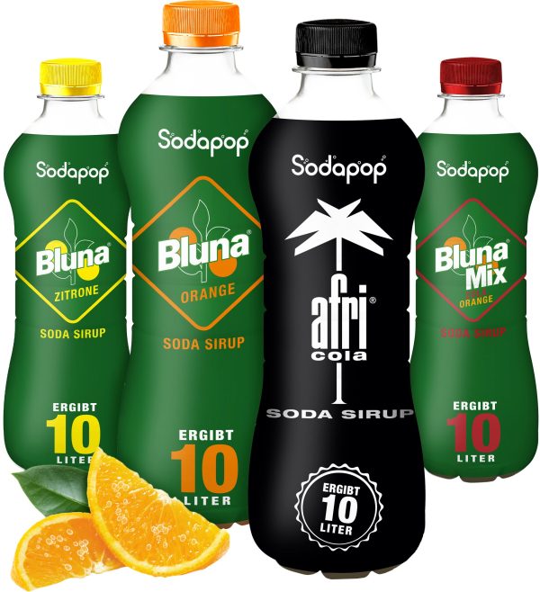 BLUNA & AFRI Sirup 4er Set