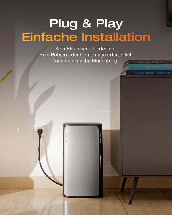 Balkonkraftwerk EcoFlow STREAM Ultra 1,92 kWh Balkonkraftwerk mit Speicher 2080W