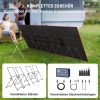 Dokio Solarpanel 300w Faltbar Tragbar 12V Solar für Camping Wohnmobil Kraftwerk