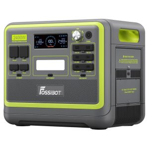 Stromerzeuger F2400 2400 W Leistung, 2048 Wh LiFePO4-Akku, Tragbares Kraftwerk