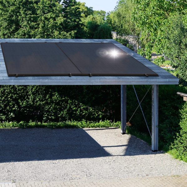 Balkonkraftwerk Solarpanele - Bifacial 598 Watt -