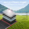 Dokio Solarpanel 300w Faltbar Tragbar 12V Solar für Camping Wohnmobil Kraftwerk