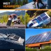 Solarmodul 150W Solarpanel 12V – Monokristalline Solarmodule mit Alurahmen