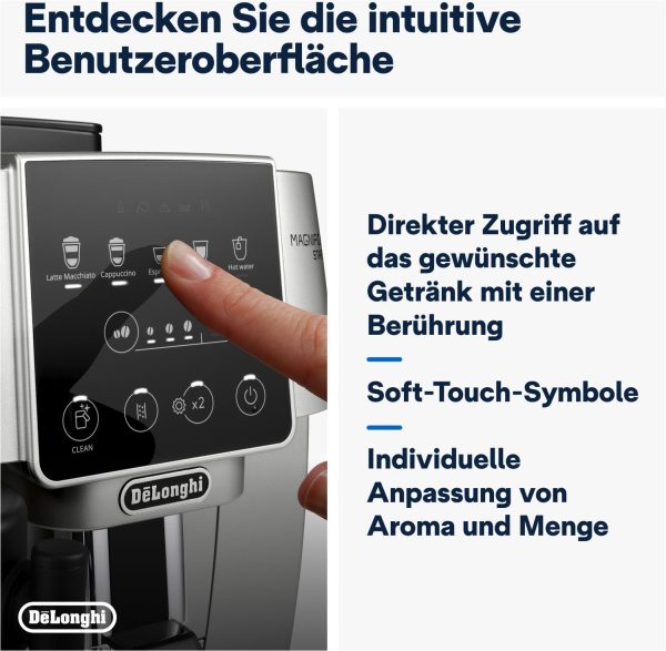 Kaffeevollautomat Magnifica Start Milk ECAM220.80.SB