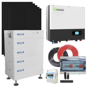 Solaranlage 10 KWp PV-Anlage, 24x 420W Solarpanel, 1x 10KW Growatt Inverter