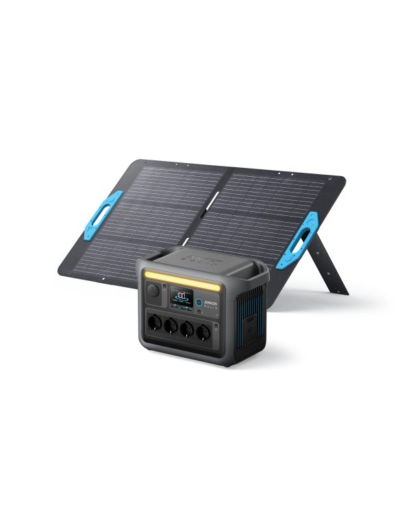 Stromerzeuger C1000 Tragbare Powerstation, LiFePO4, 1800W Solargenerator