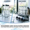 Flaschenhalter für SodaStream aus Edelstahl mit Kantenschutz