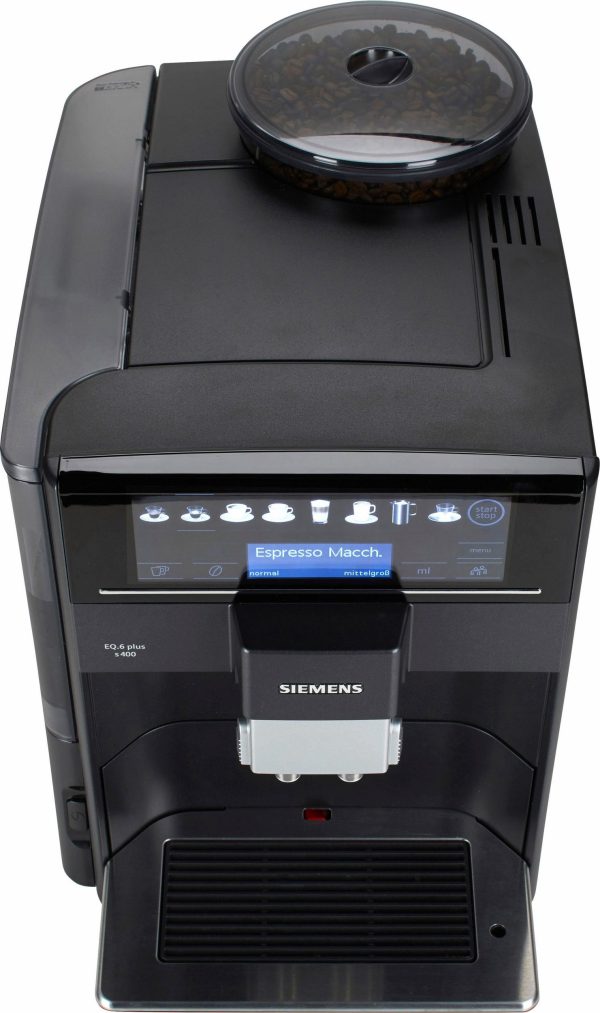 Kaffeevollautomat EQ6 plus s400 TE654509DE, Doppeltassenfunktion, Keramikmahlwerk