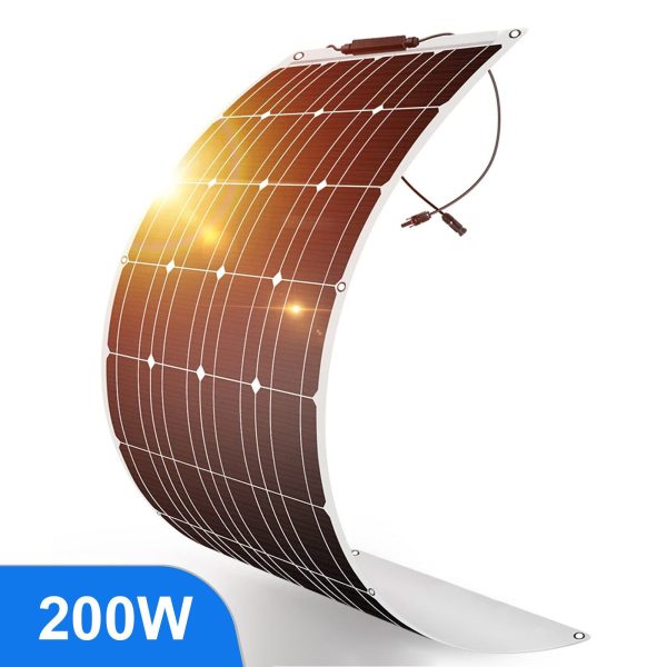 Balkonkraftwerk 200W Solarpanel für Wohnmobile, Camping, Balkonkraftwerk