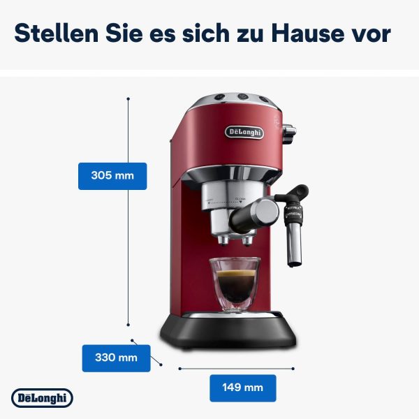 Espressomaschine Dedica Style EC 685.R