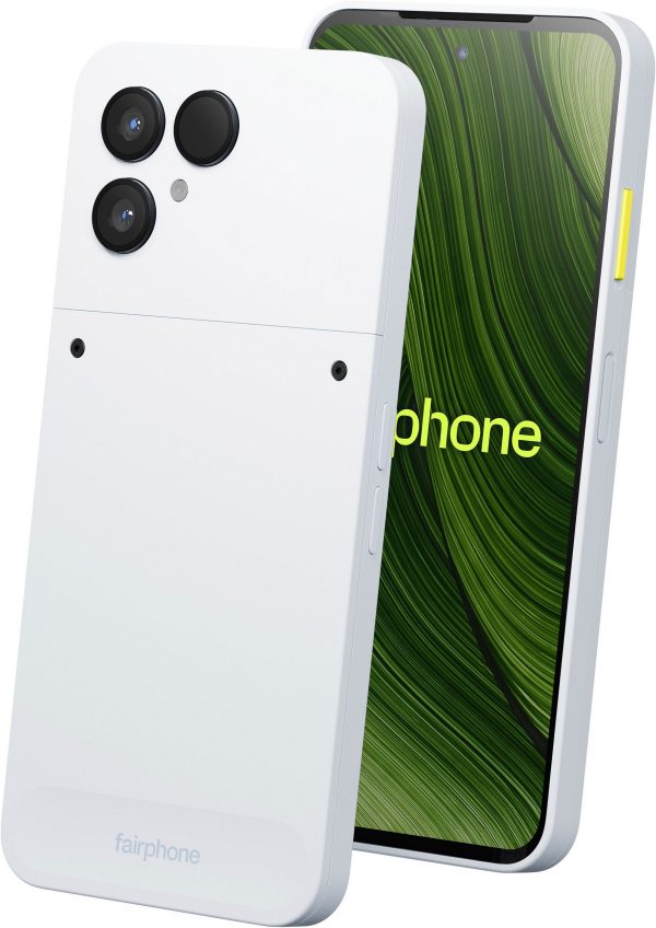 Das Fairphone (Gen. 6) Smartphone Cloude White 256GB