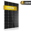 Solarmodul 150W Solarpanel 12V – Monokristalline Solarmodule mit Alurahmen