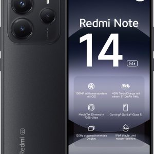 Redmi Note 14 5G Smartphone 256GB Black