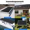 Solarmodul 150W 12V Solaranlage Set für Wohnmobil & Camping, 150W solarpanel