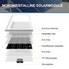 Solarmodul 150W Solarpanel 12V – Monokristalline Solarmodule mit Alurahmen