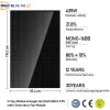 Balkonkraftwerk Solarmodul 435W Bifazial Glas-Glas Photovoltaik full black Solar panel