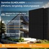 Balkonkraftwerk Solarpanele - Bifacial 598 Watt -