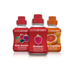 sodastream Sirup Set (Rote Beeren, Himbeer & Grapefruit)