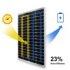 Solarmodul 150W Solarpanel 12V – Monokristalline Solarmodule mit Alurahmen