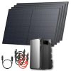 Balkonkraftwerk 2000Wp / 800W mit 1,9kWh EcoFlow Speicher komplett Steckdose