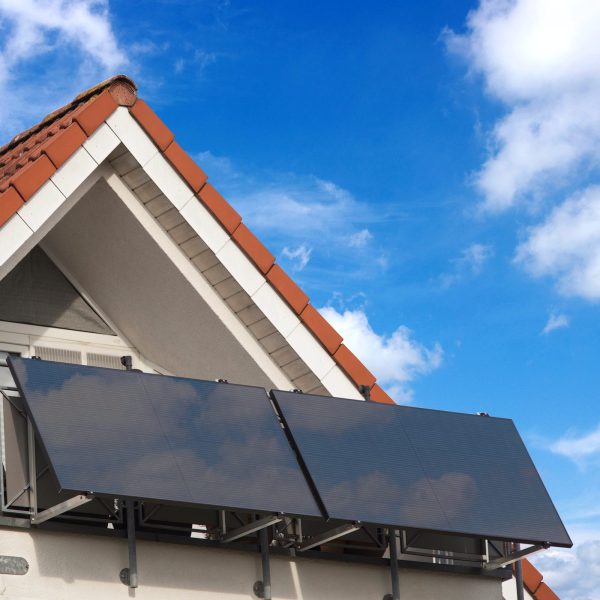 Balkonkraftwerk Solarpanele - Bifacial 598 Watt -