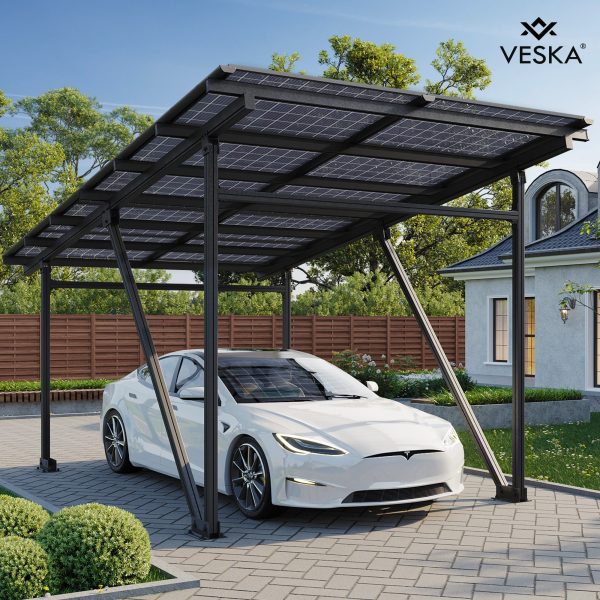 Solarmodul Solar Carport Glas/Glas PV Garage