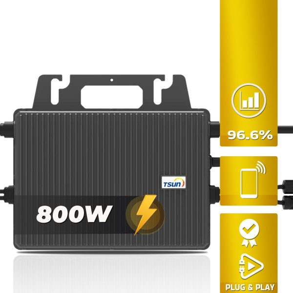 Balkonkraftwerk 850W/800W komplett Steckdose