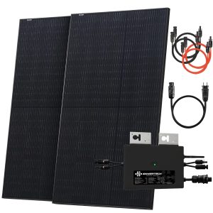Balkonkraftwerk 1000W Komplettset Solaranlage Steckdose