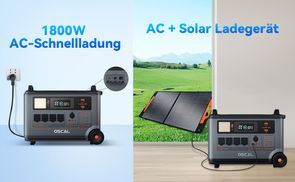 Stromerzeuger PowerMax 3600W Powerstation
