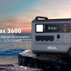 Stromerzeuger PowerMax 3600W Powerstation