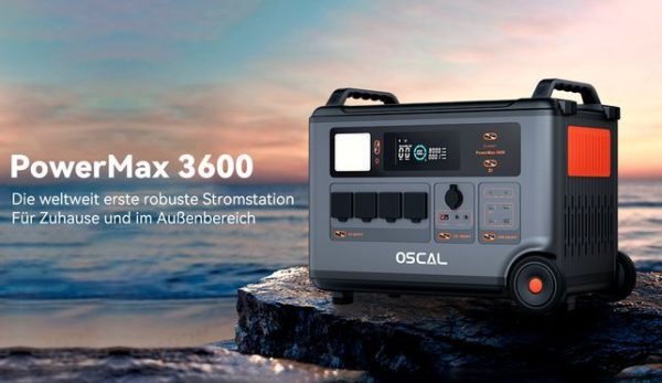 Stromerzeuger PowerMax 3600W Powerstation